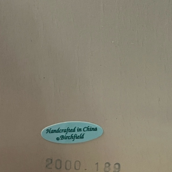 VTG Wooden Farmhouse Perpetual Calendar Floral Hand Crafted Birchfield complete - Picture 3 of 16